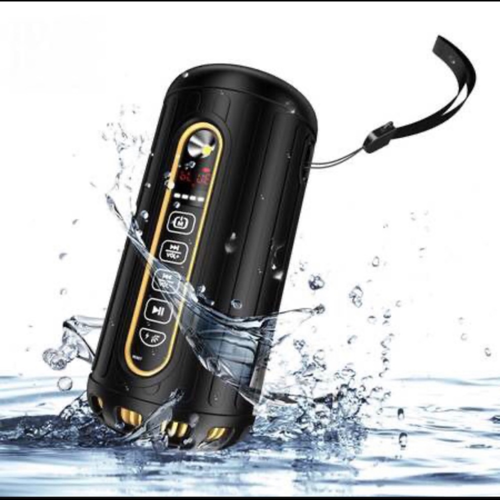 Super Bass Bluetooth Portable Speaker w/Power Bank